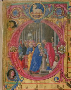 Corale B 26 c.113r Historiated initial 